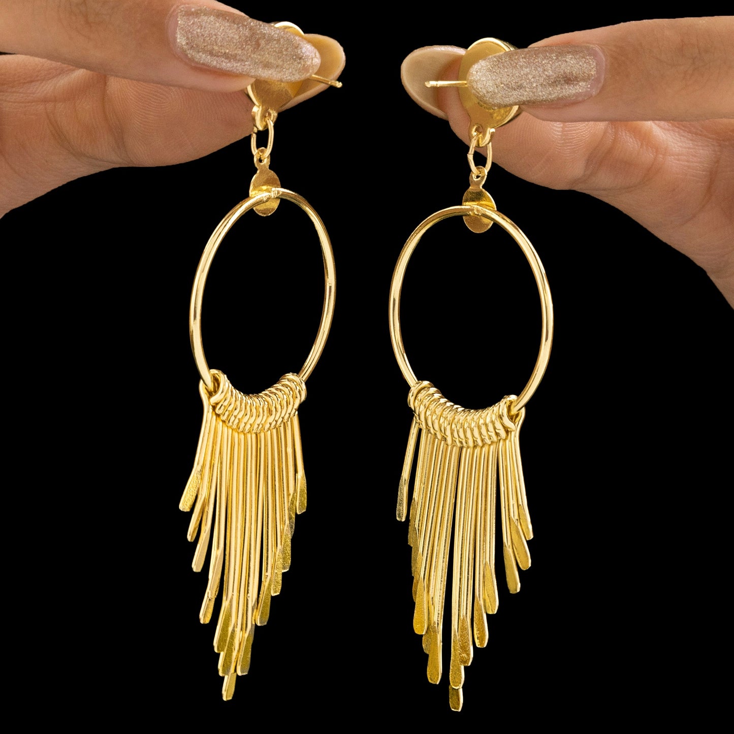 Dangling Bars Earrings