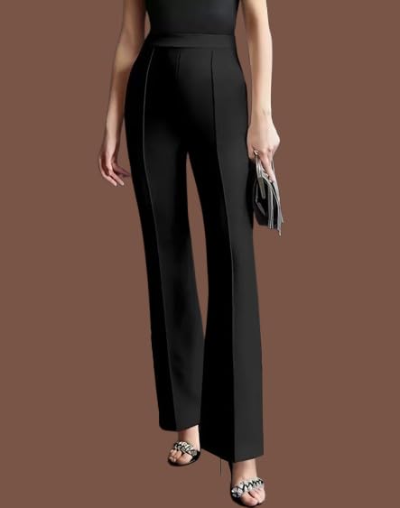 Bhagwati Silk Mill Women's Cotton Blend High Waist