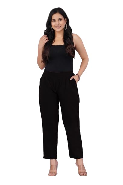 VENITYWAVE Women's Regular Fit Elastic Waist