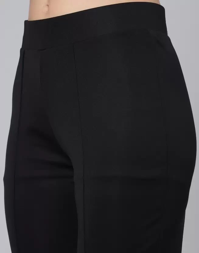 Bhagwati Silk Mill Women's Cotton Blend High Waist