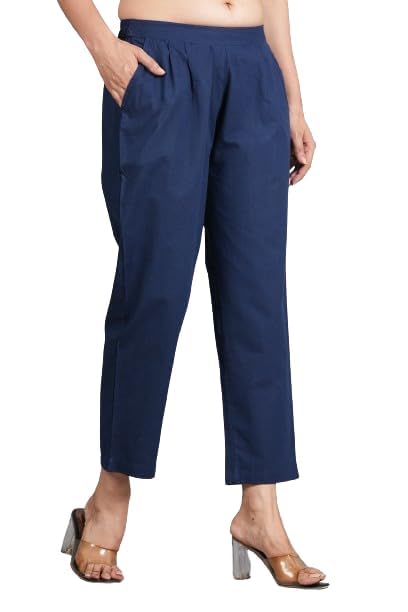 VENITYWAVE Women's High Waist Cotton Straight