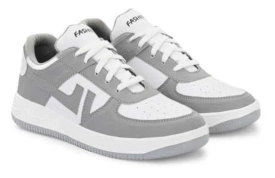 BADLAV Mens Grey Comfortable Sneakers for Men's - alphahostel.in