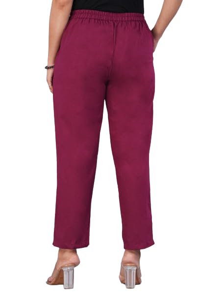 VENITYWAVE Women's Regular Fit Elastic Waist