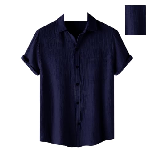 Pinkmint Men's Solid Regular Fit Shirt