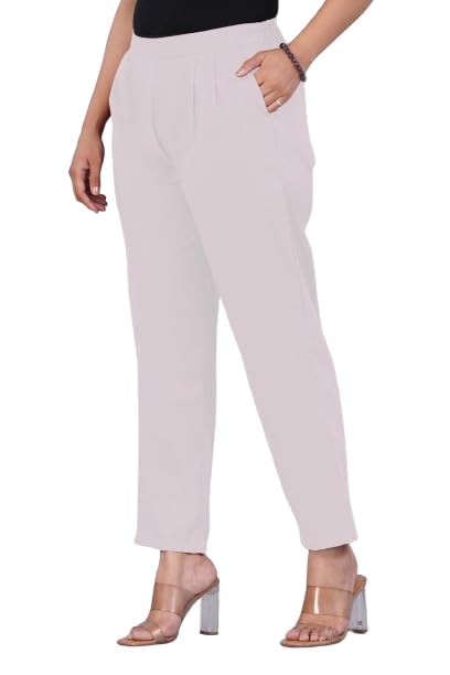 VENITYWAVE Women's High Waist Cotton Straight