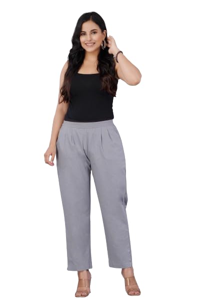 VENITYWAVE Women's Regular Fit Elastic Waist