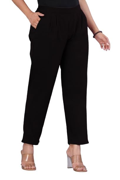 VENITYWAVE Women's High Waist Cotton Straight