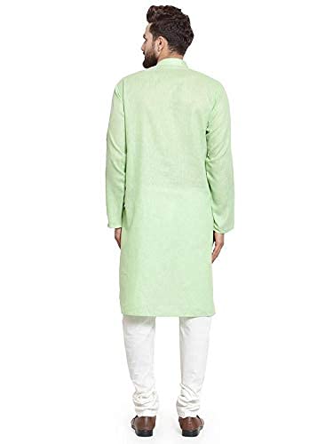 ABH LIFESTYLE Men's Cotton Kurta Pyjama Set