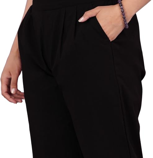 VENITYWAVE Women's Regular Fit Elastic Waist