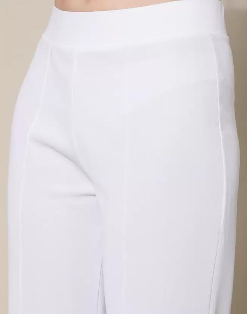 Bhagwati Silk Mill Women's Cotton Blend High Waist