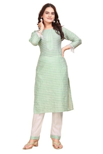 MS VHCK ENTERPRISE Women's Cotton Blend Striped