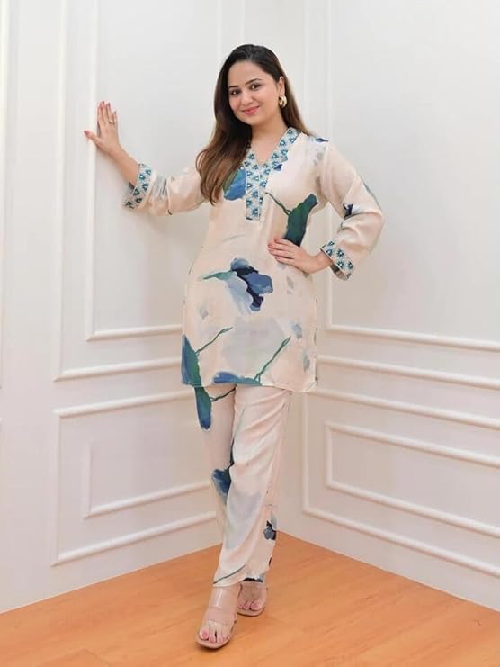 GRECIILOOKS Anarkali Kurta-Set for Women