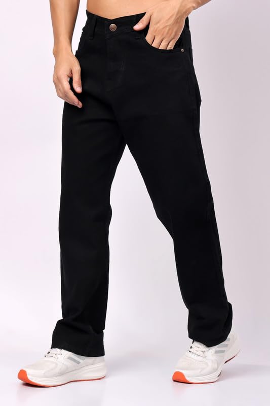 London Hills Men's Relaxed Fit Mid Rise Jeans || Relaxed