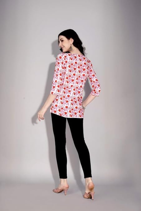 Regular Fit Printed Shirt Top Women