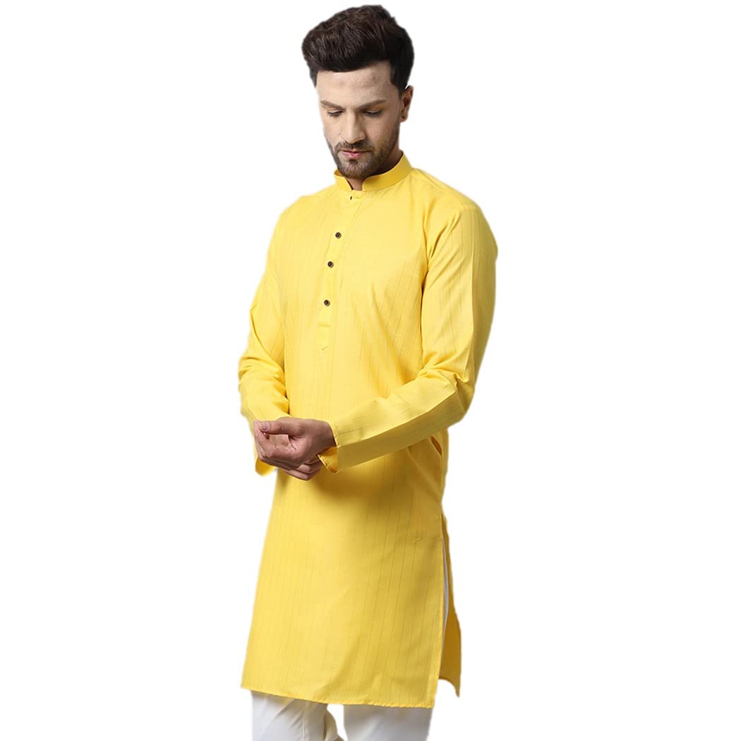 ABH LIFESTYLE Men's Cotton Long Kurtas.