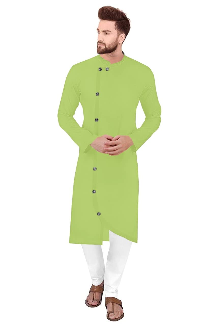 trustous Men's Cotton Kurta Set