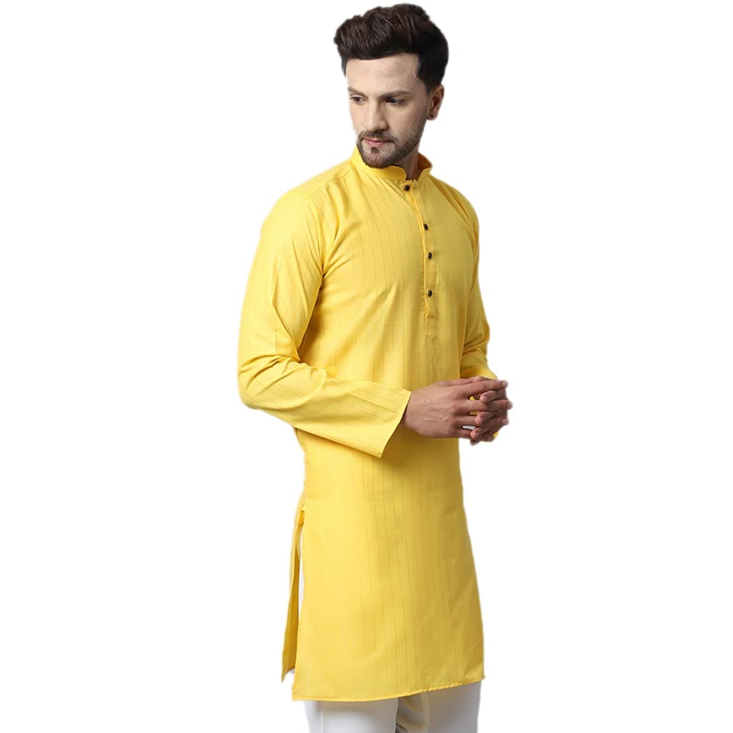 ABH LIFESTYLE Men's Cotton Long Kurtas.