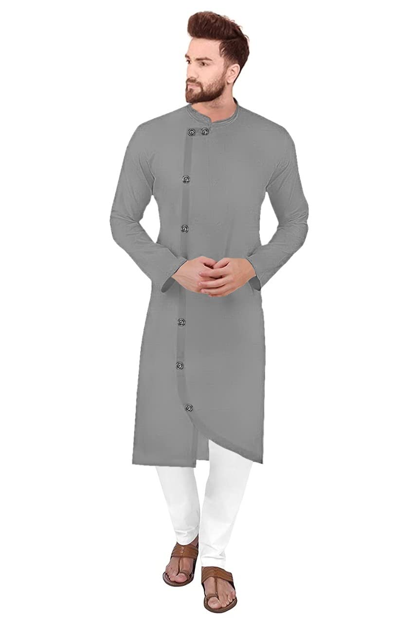 trustous Men's Cotton Kurta Set