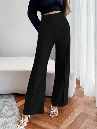 D&V Creations Wide Leg Trousers for Women