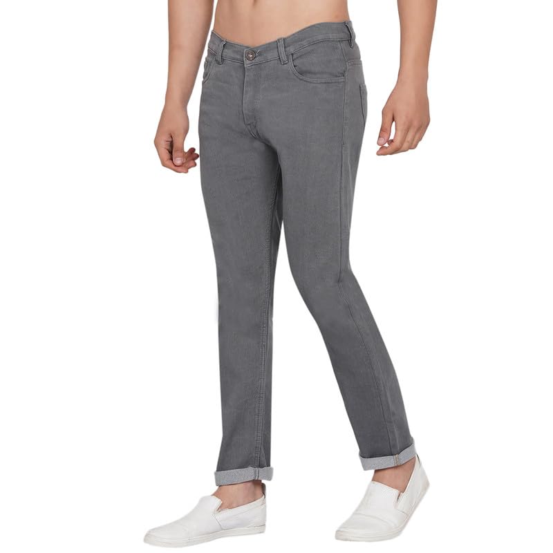DAIS Men's Stretchable Skinny Fit Mid Rise Jeans