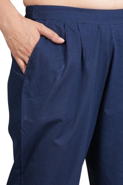 VENITYWAVE Women's High Waist Cotton Straight