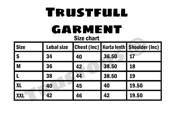 trustous Men's Cotton Kurta Set