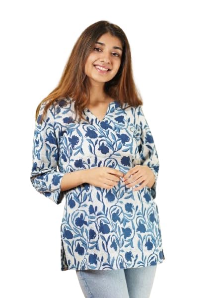 Regular Fit Printed Shirt Top Women