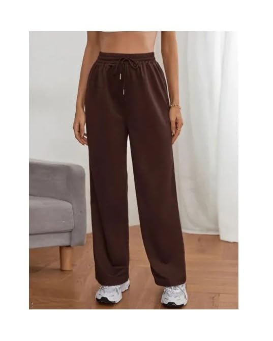 Casual Cotton Blend Trousers for Women