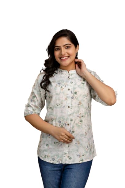 Women's Rayon Indian Culture Tunics Tops