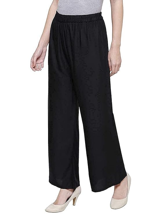 MOOLYAVAAN Products Rayon Palazzo for Girls