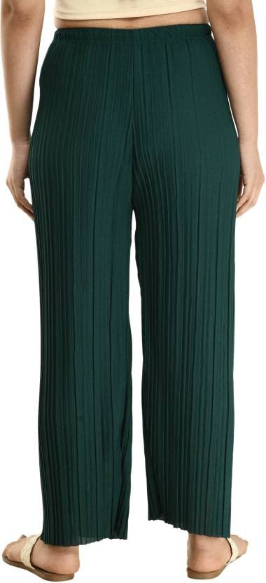KIROTO -Women Relaxed Multicolor Lycra Blend