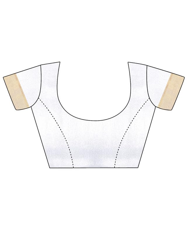 Women's Kanjivaram Soft Silk Blouse Piece For Wedding