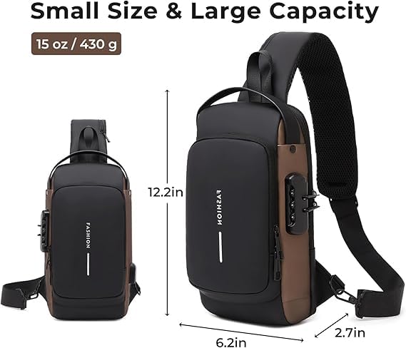 Quicknik Sling Bag for Men | Stylish Crossbody