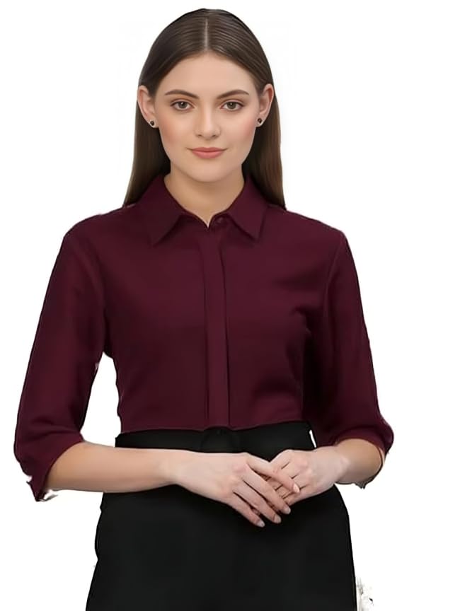 RUDRAKSH_J Women’s Formal Shirt for Office