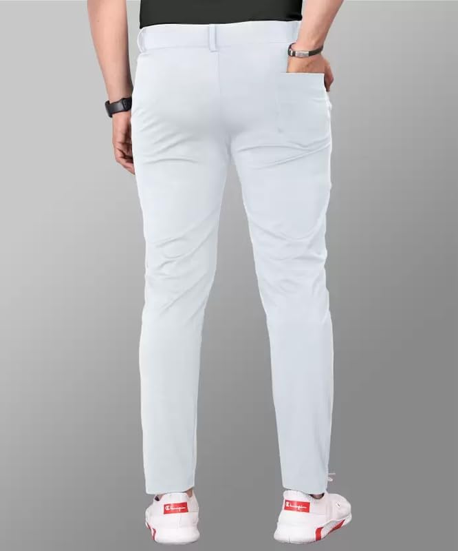 GIBBONTE Men's Lycra Blend Trouser | Trouser for Men