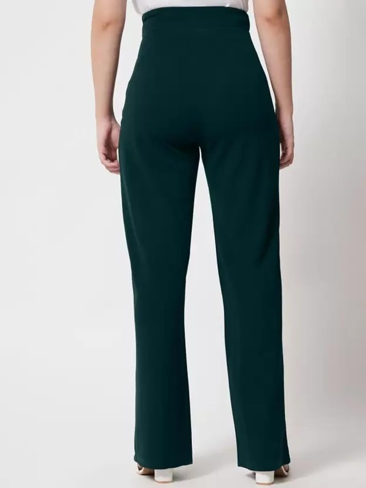 Bhagwati Silk Mill Women's Cotton Blend High Waist