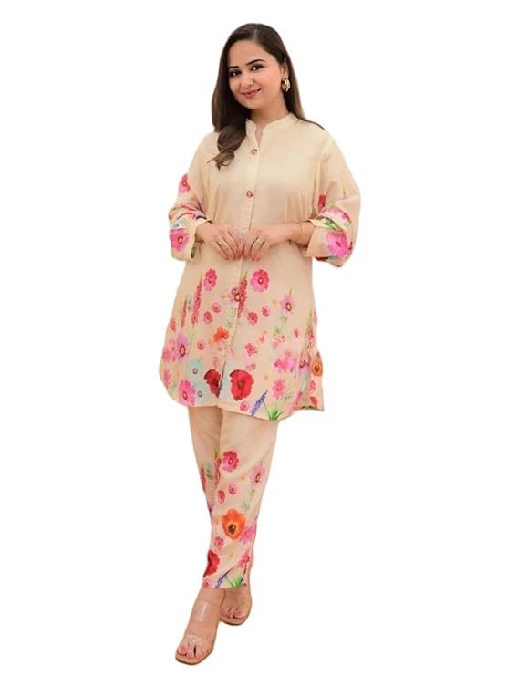 GRECIILOOKS Anarkali Kurta-Set for Women