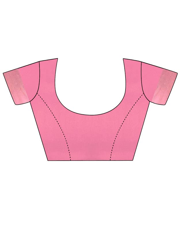 Women's Kanjivaram Soft Silk Blouse Piece For Wedding