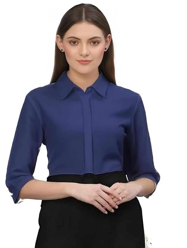 RUDRAKSH_J Women’s Formal Shirt for Office