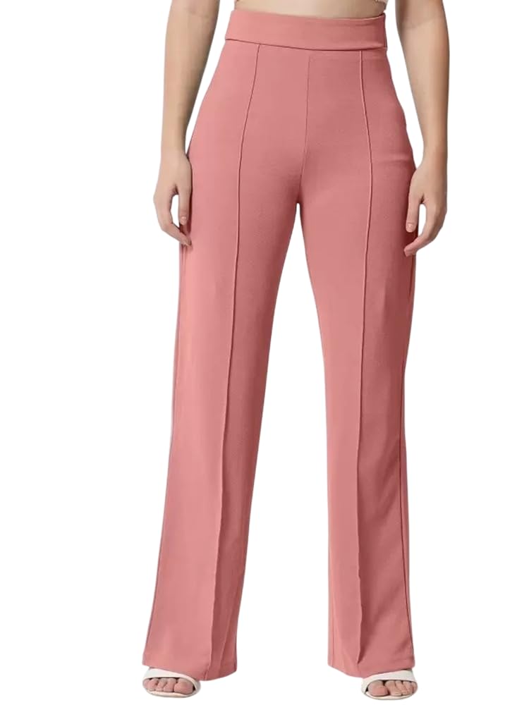 Bhagwati Silk Mill Women's Cotton Blend High Waist