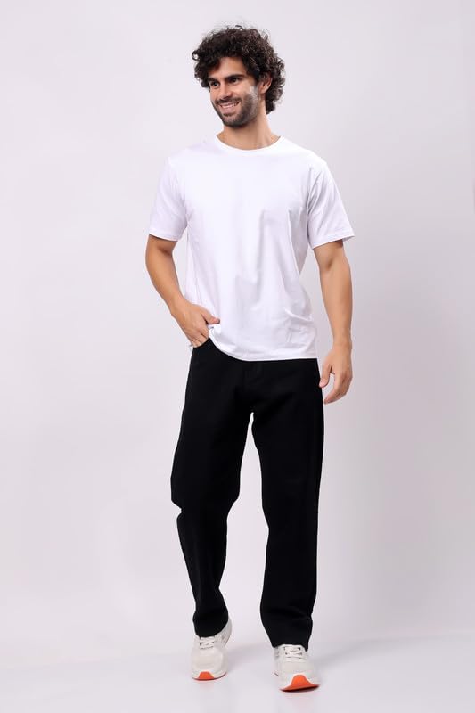 London Hills Men's Relaxed Fit Mid Rise Jeans || Relaxed