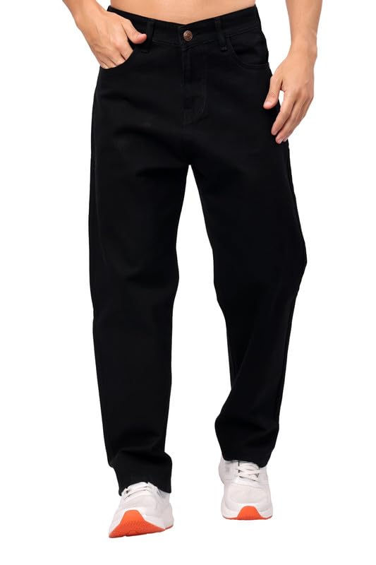 London Hills Men's Relaxed Fit Mid Rise Jeans || Relaxed