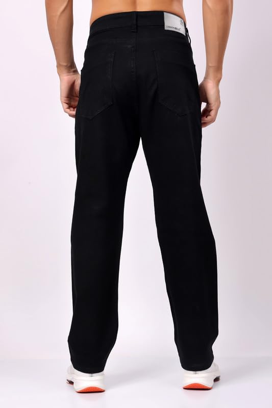 London Hills Men's Relaxed Fit Mid Rise Jeans || Relaxed