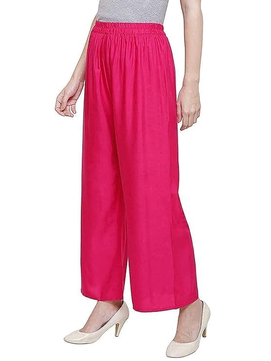 MOOLYAVAAN Products Rayon Palazzo for Girls