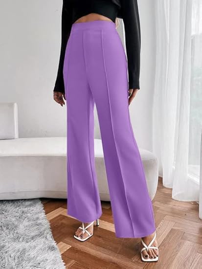D&V Creations Wide Leg Trousers for Women
