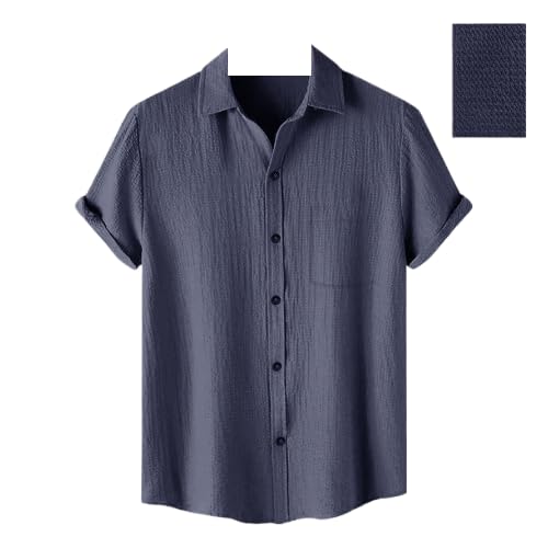 Pinkmint Men's Solid Regular Fit Shirt
