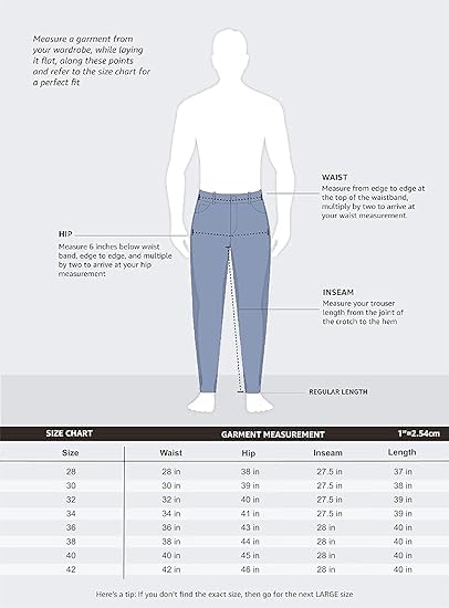 LOOM Men's Solid Lycra Slim Fit Stretchable Casual