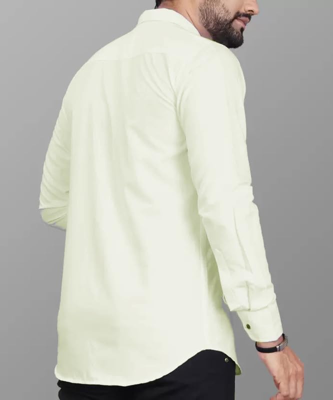Pinkmint Casual Cotton Blend Long Sleeve Light Beige