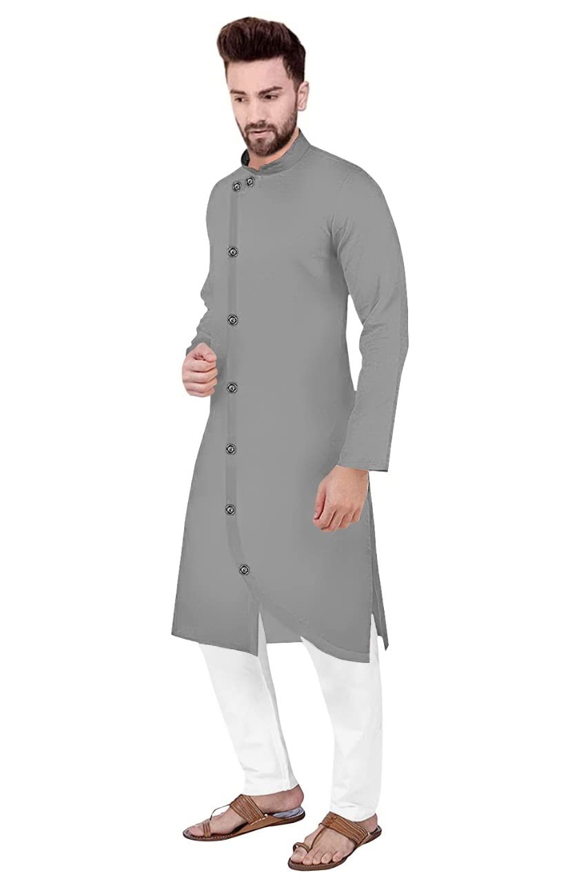 trustous Men's Cotton Kurta Set