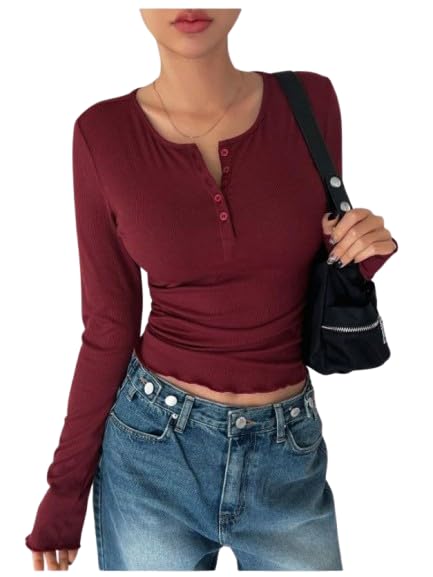 JC JUMMY COUTUREWomen's Quarter Button Full Sleeve